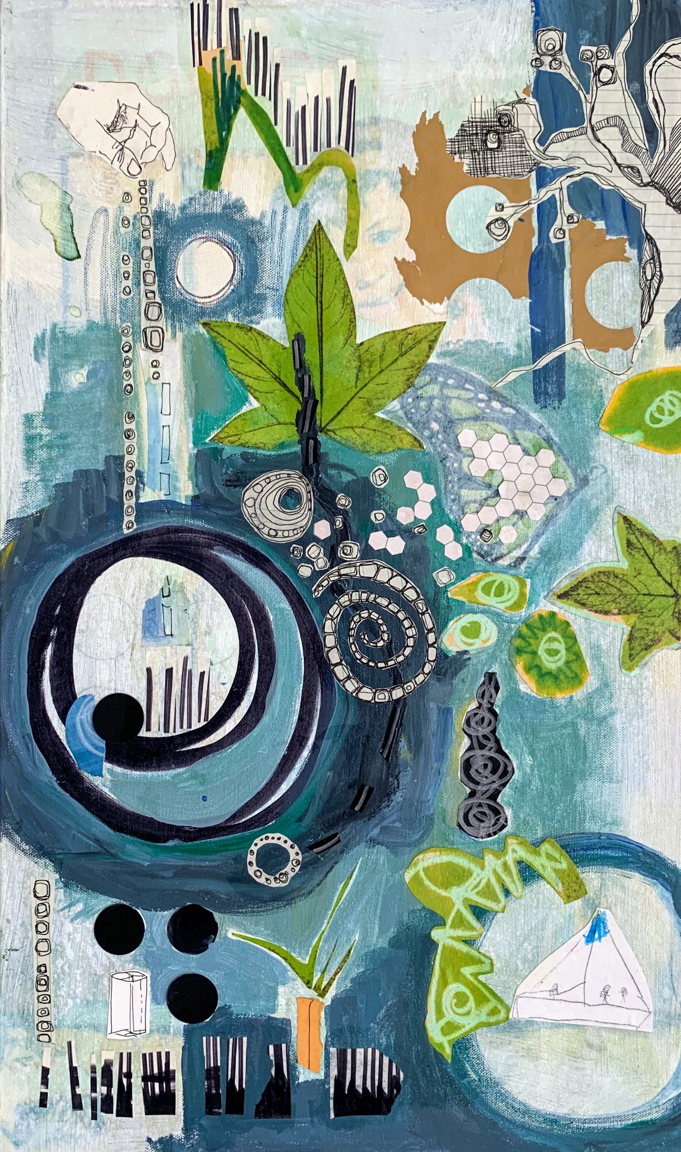 Porous Reactions, 14"x24"