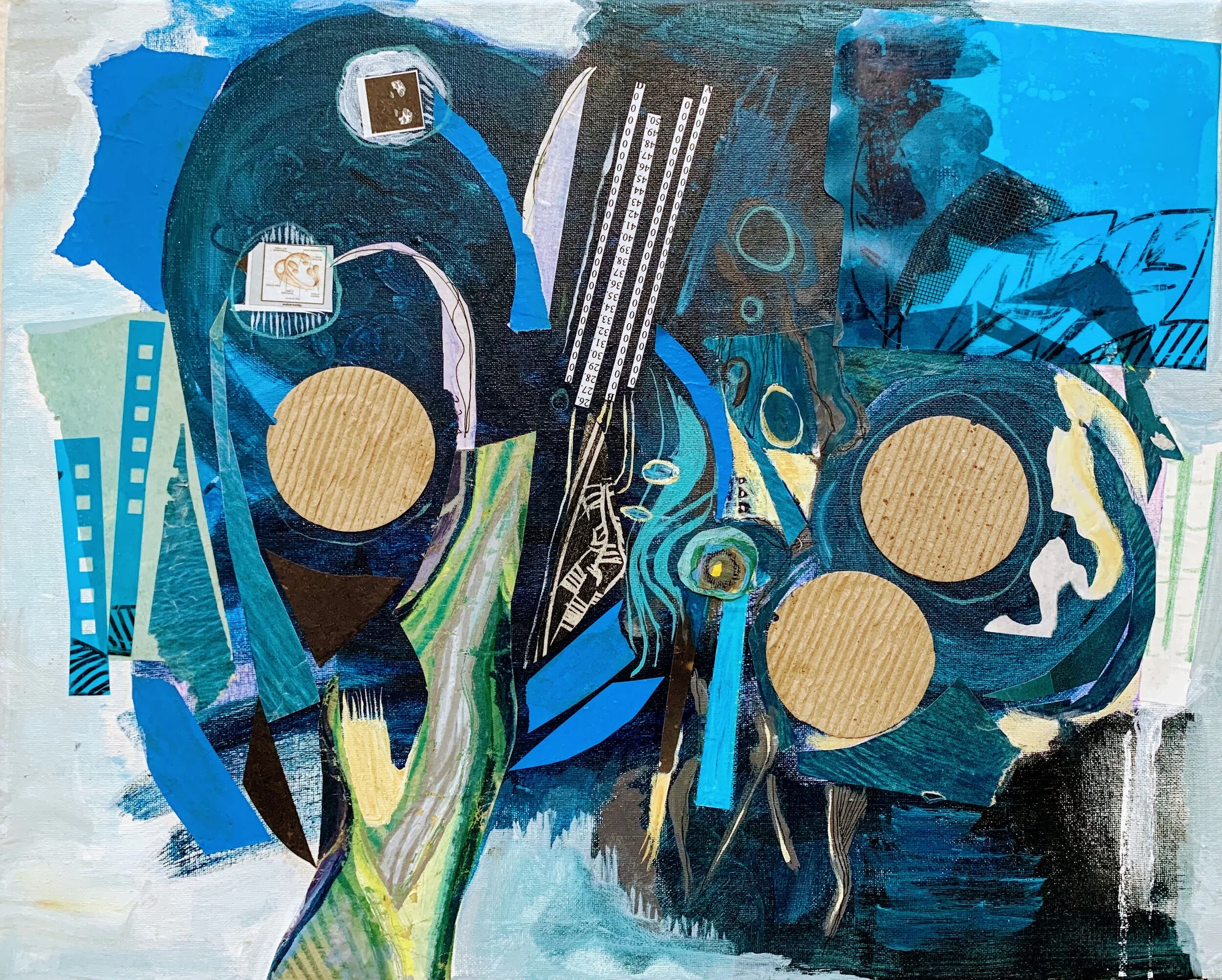 Group Text in 5D, 20"x16"