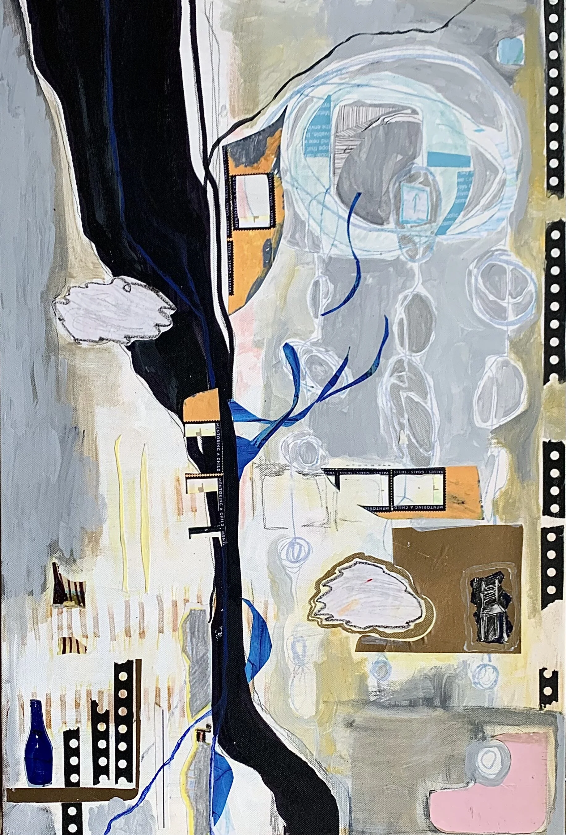 Mazarine, 16"x24"