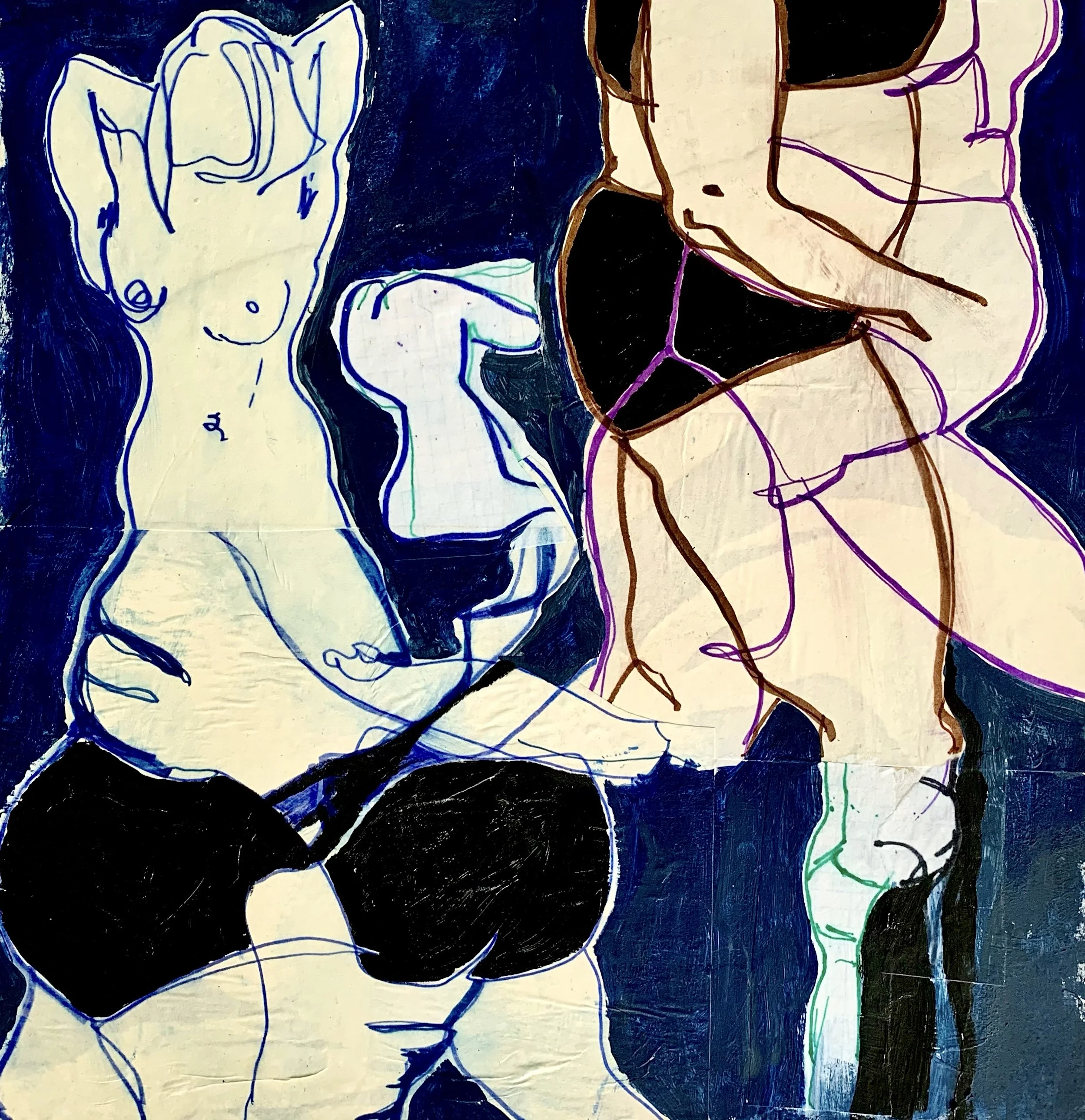 Laxshmi's Friends, 22"x22"