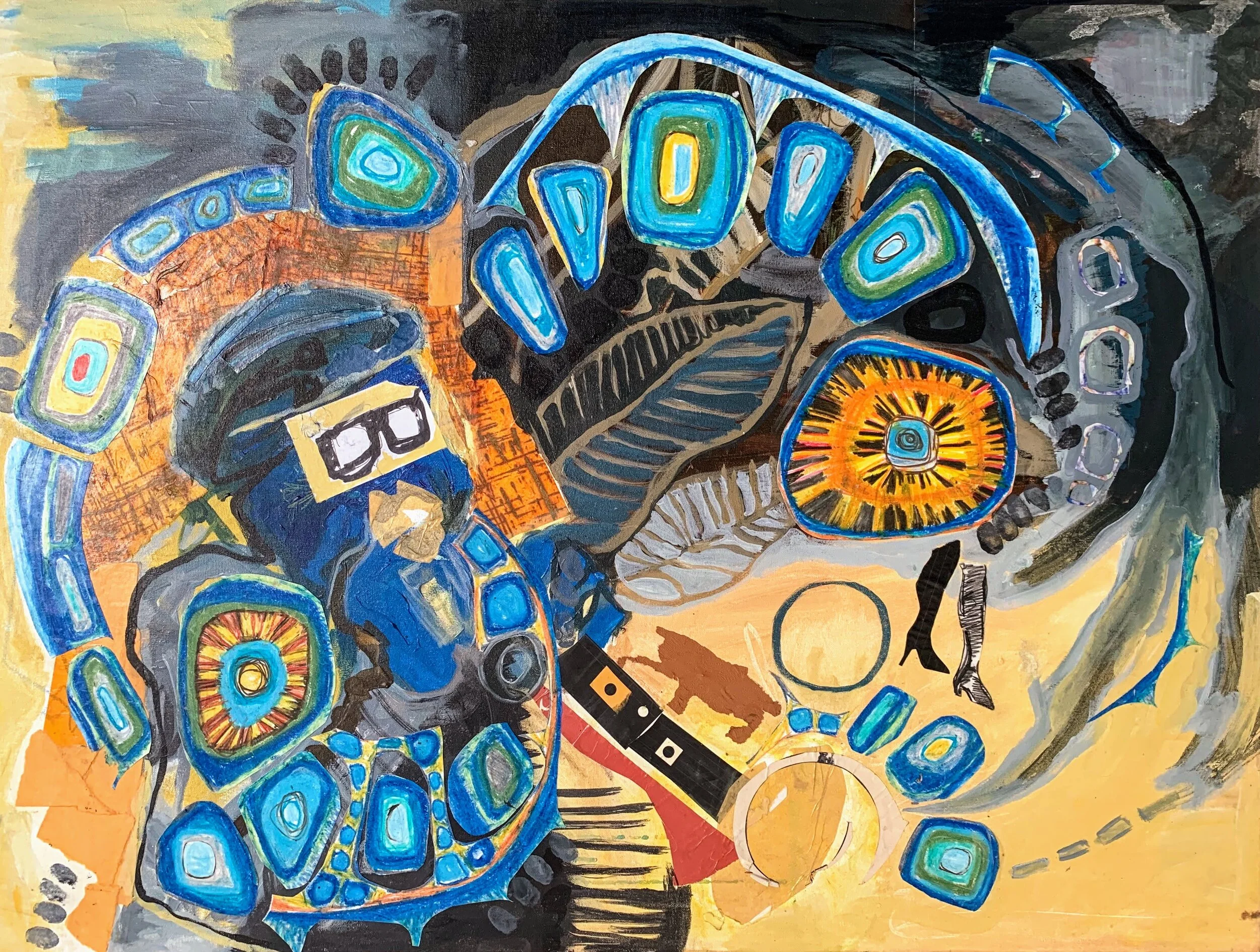 Jazz Hands, 40"x30"