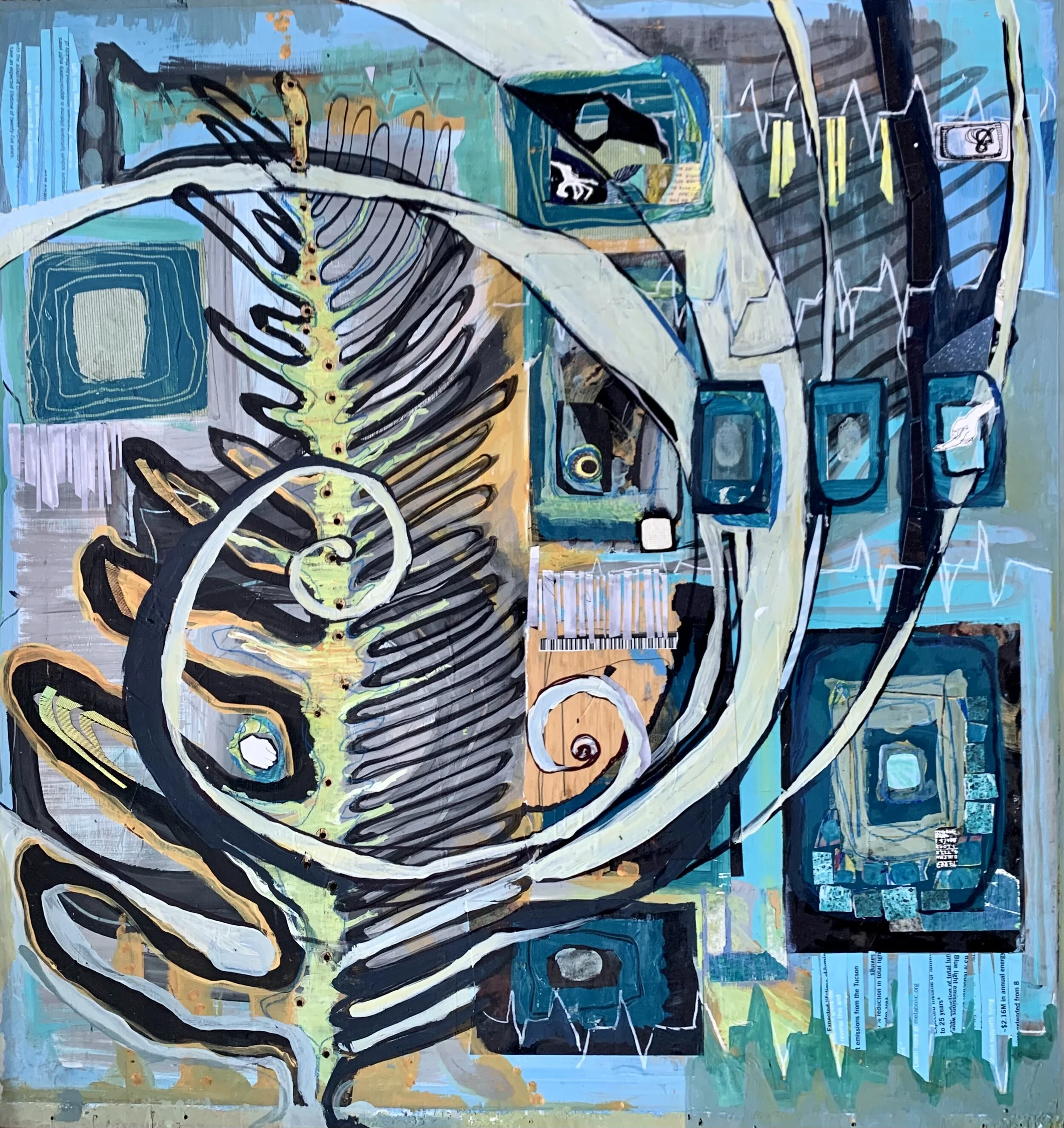 Intervention, 27"x28"