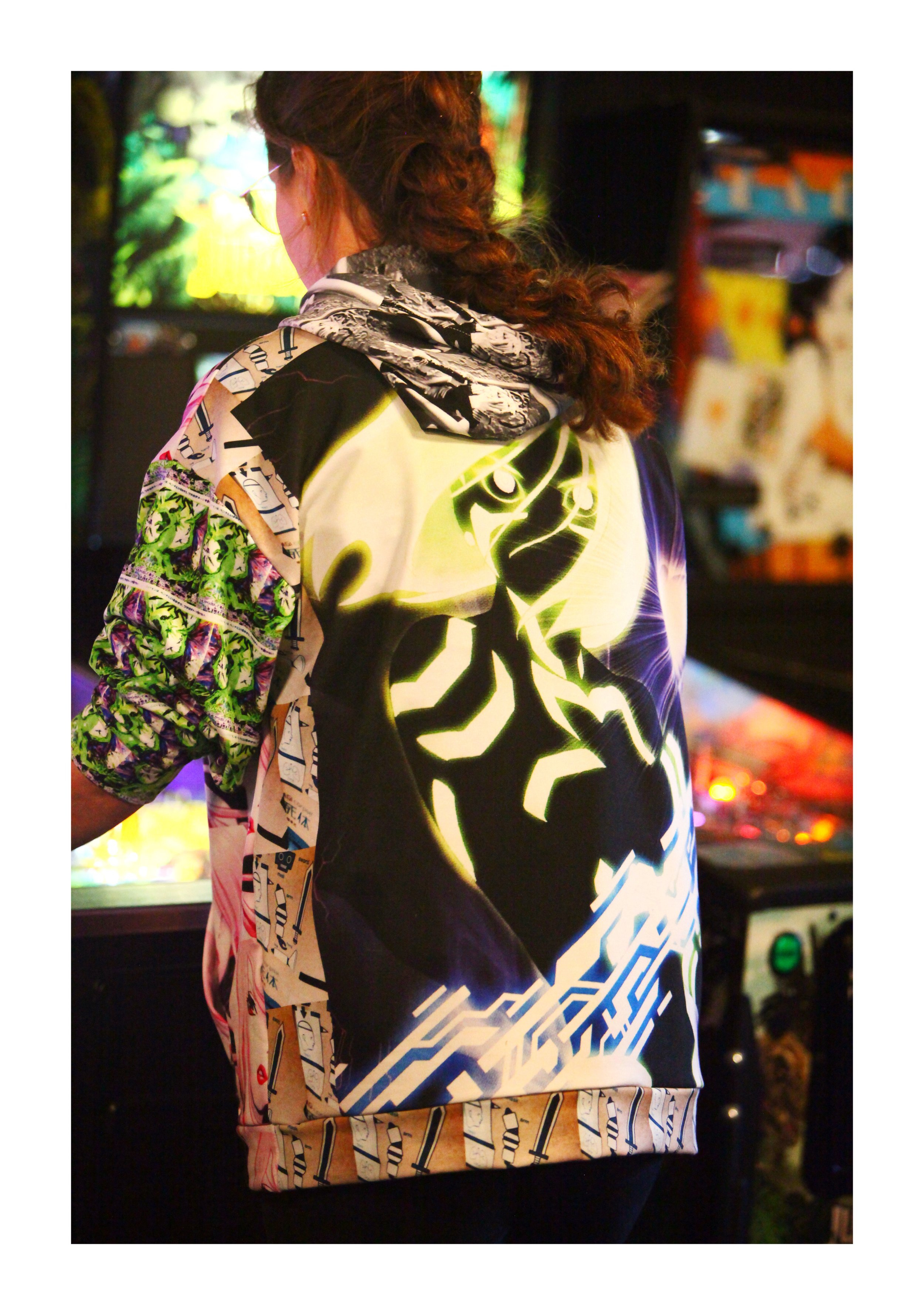 GAME - ANIME ACTION HOODIE