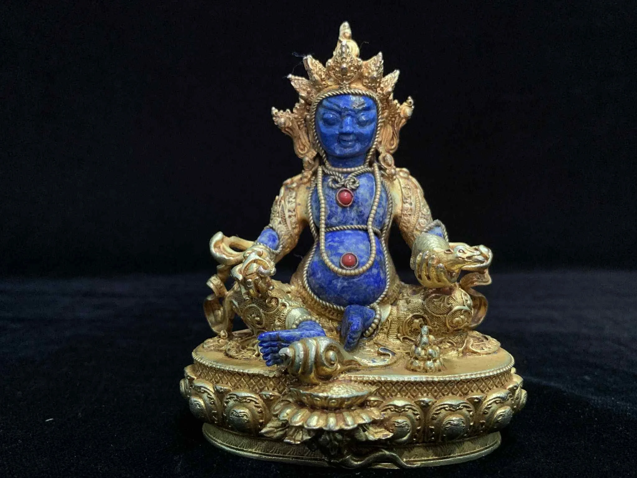 Lapis Zambala (Bodhisattva of Wealth) Statue