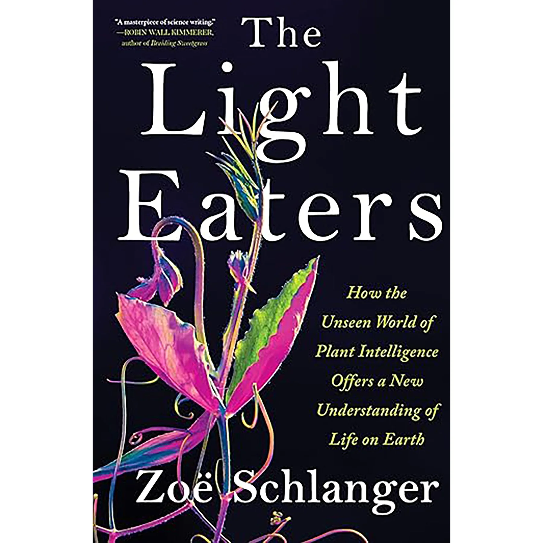 "The Light Eaters is a deep immersion into the drama of green life and the complexity of this wild and awe-inspiring world that challenges our very understanding of agency, consciousness, and intelligence. In this captivating exploration of plant int
