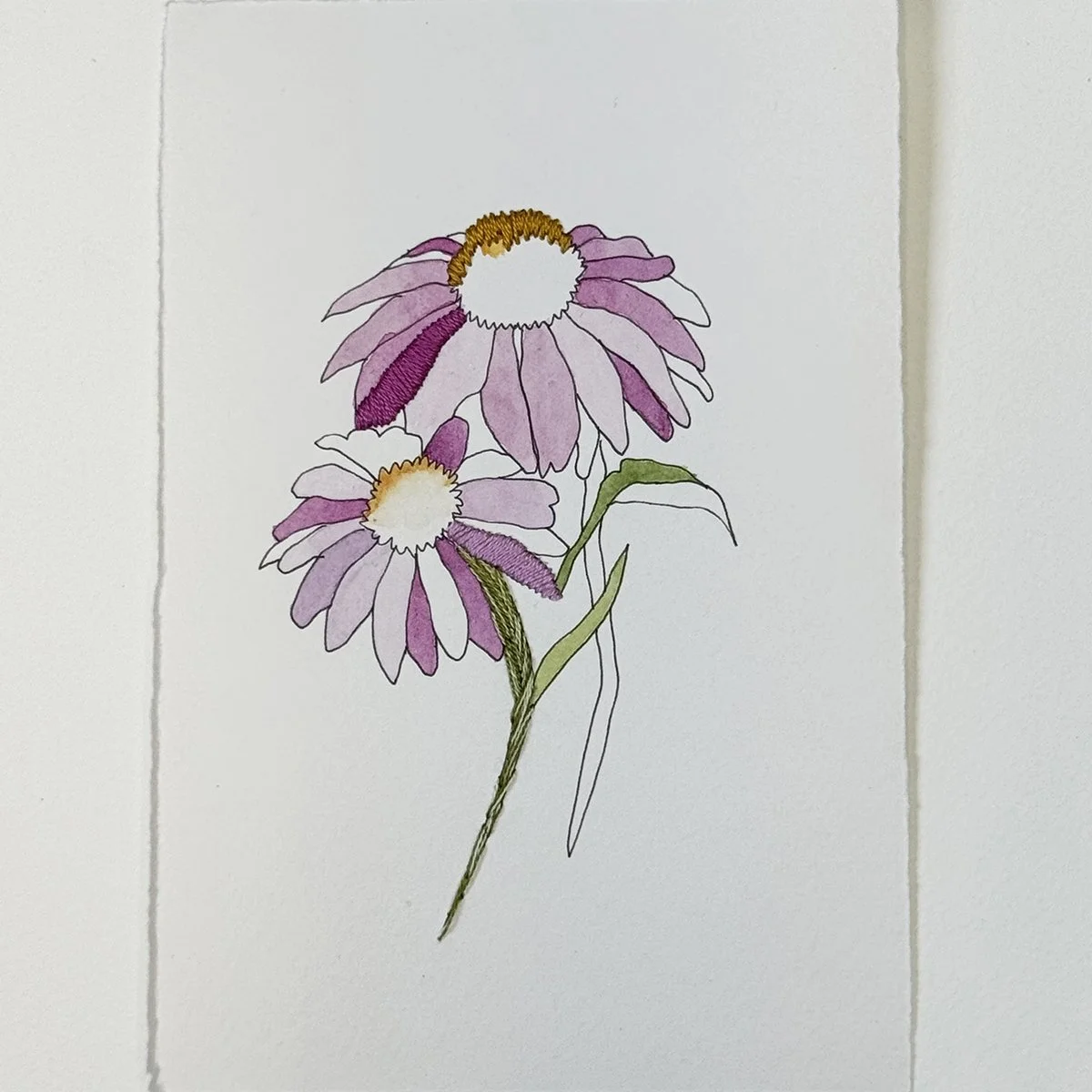 Pink Echinacea Embroidered Sq.jpg
