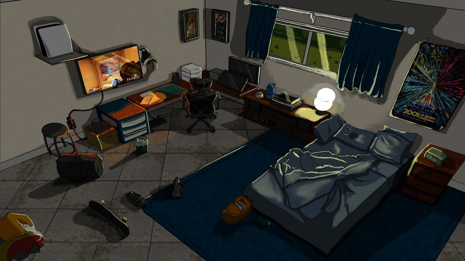 Interior Room background