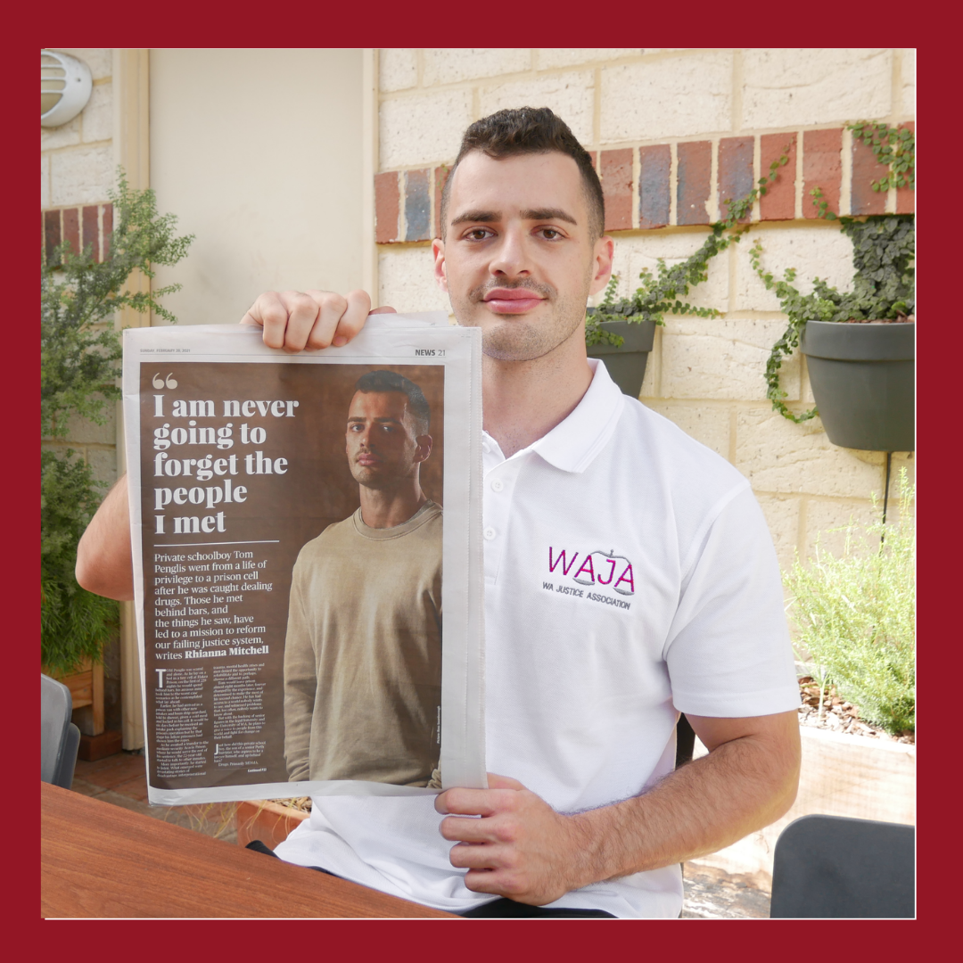 The Sunday Times covers Tom Penglis' story and WAJA