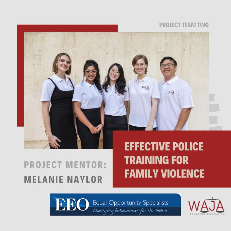 New Project #2 announced: Effective Police Training for Family Violence