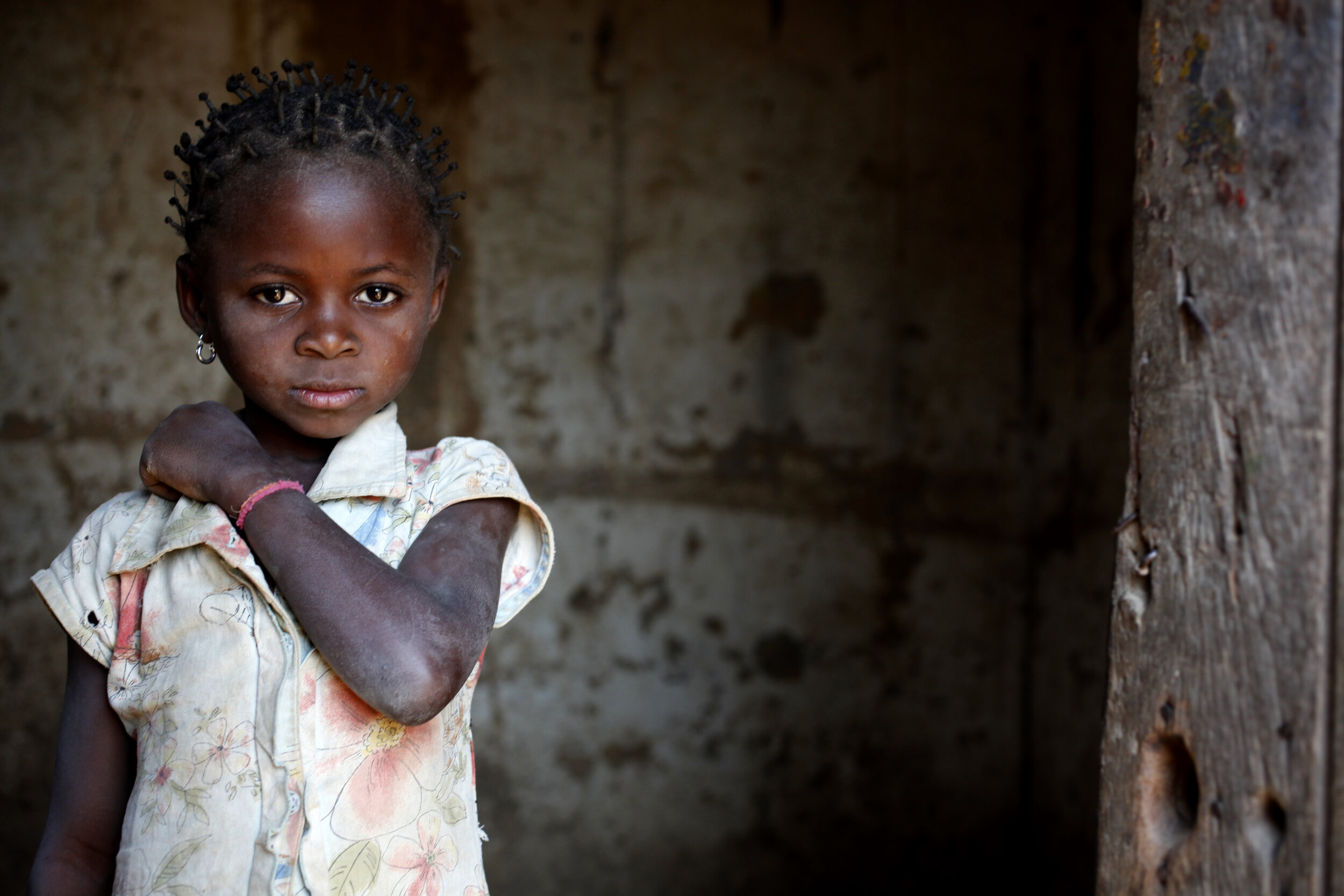  Children in Kapushi, Katanga, Democratic Republic of Congo. 