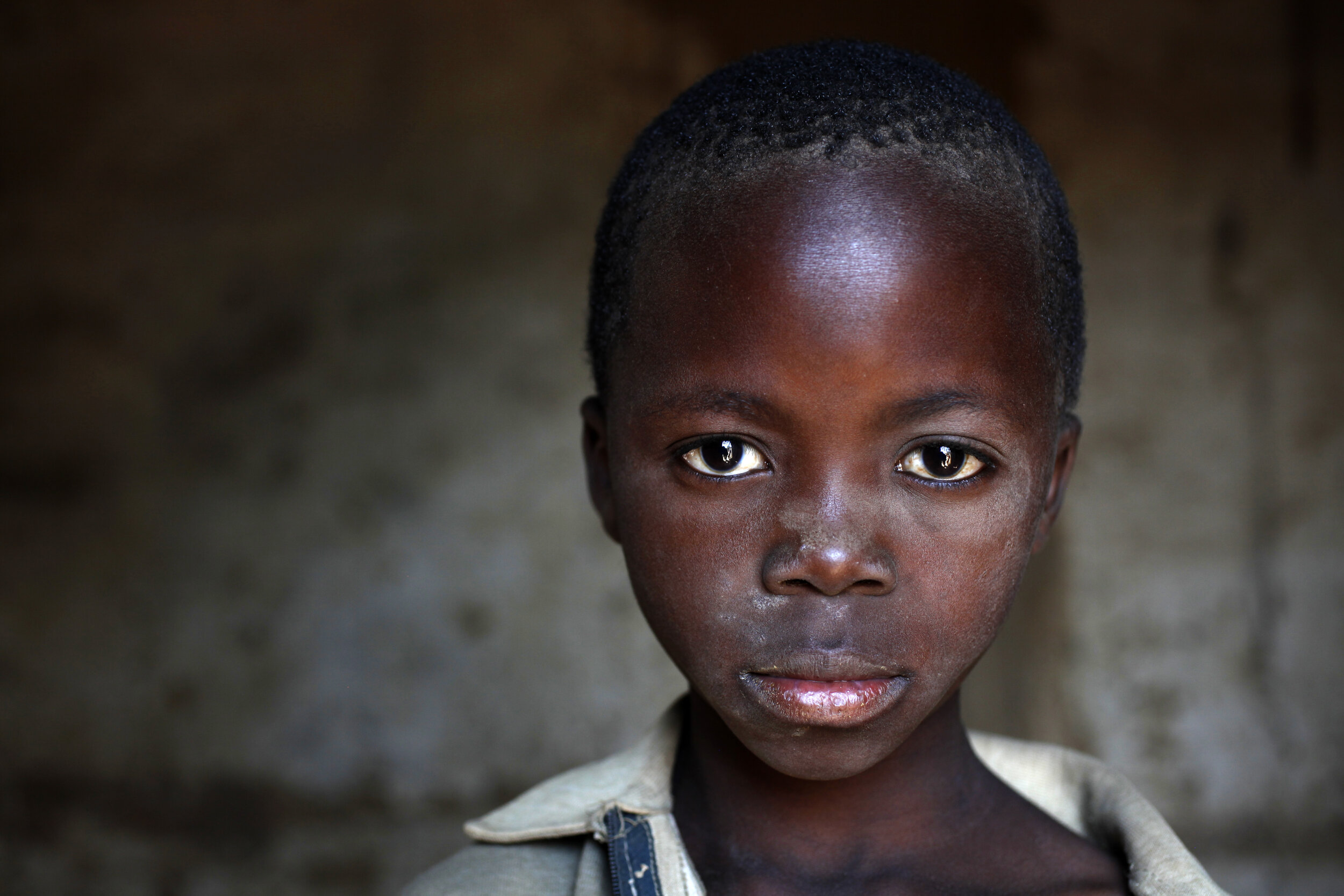 Children in Kapushi, Katanga, Democratic Republic of Congo. 