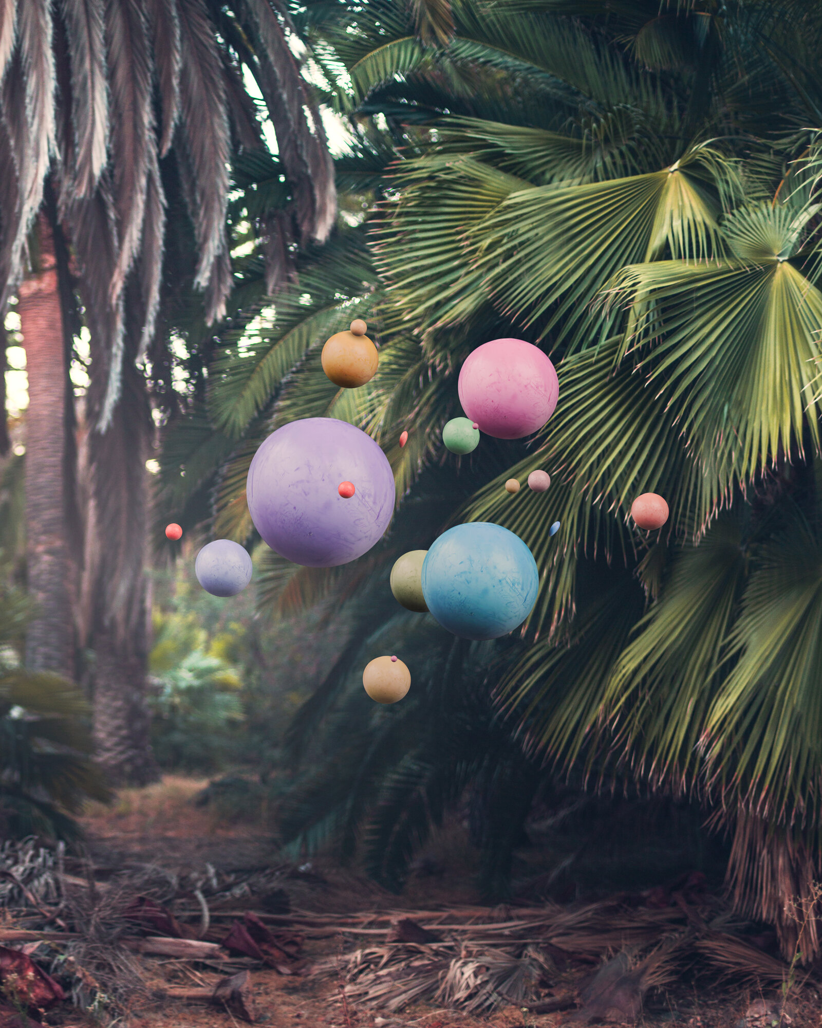 Color Drop Forest