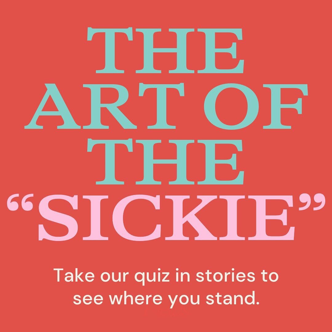 The humble sickie. 😷😴
What, to you, justifies taking a paid sick day? Do you take them guilt-free? Do you judge others who often take a sickie? Take our quiz and think about what your answers say about you and how much your prioritise your self-car