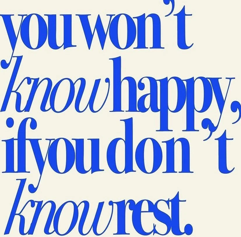 Rest and happiness: a pair as classic as salt and vinegar. Your friendly Thursday reminder to slow it on down. ✨ 
🎨 🖌: @recreationcollective