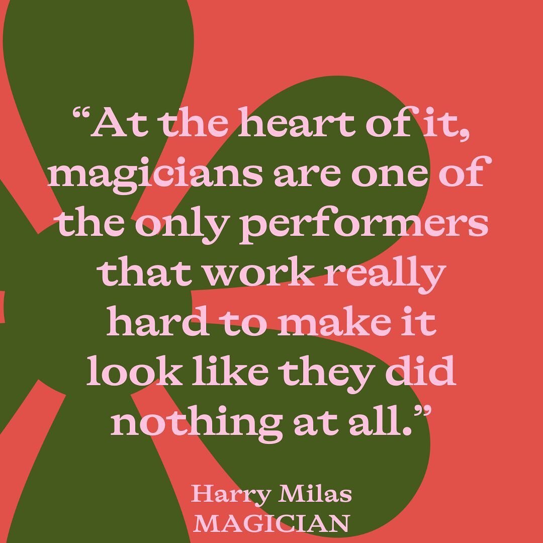 Work hard and keep it magical, legends.
.
.
.
.
.
.
.
.
.
.
#fields #fieldsblog #harrymilasmagic #magician #magic #workhard #interview #qotd