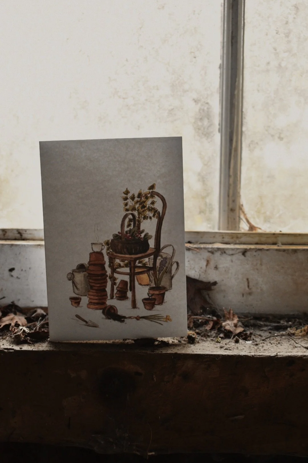 inspired countryside greetings card by Brooke Marie