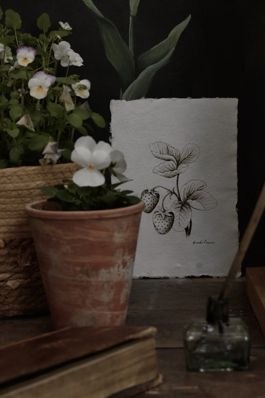 A5 Strawberry Ink