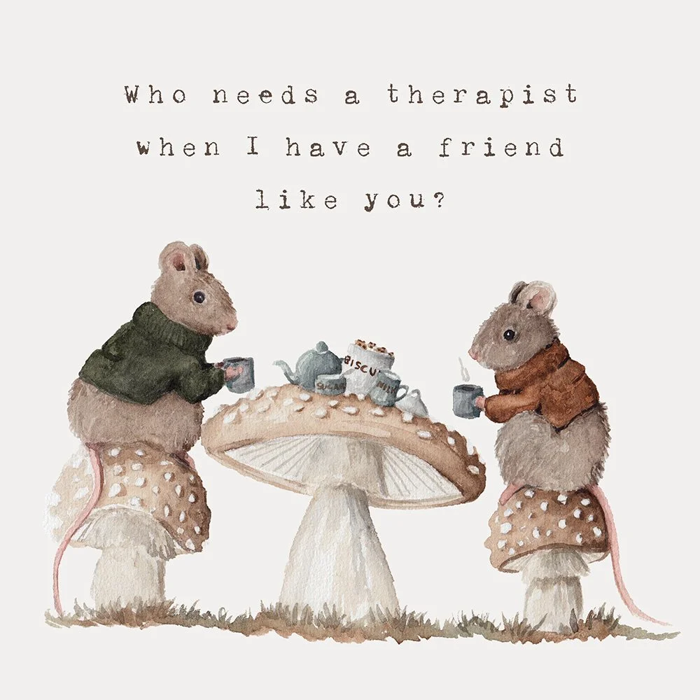 We all have those friends that make us feel so much lighter, all it usually takes is a little time, some biscuits and a good cuppa. 
Tag yours here and let them know how much they mean to you.