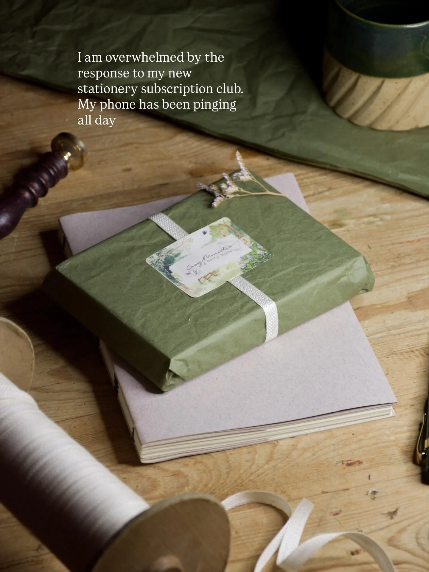 First bundle being posted out March 2026.

I set myself a target, I wanted to reach x number of subscribers by March to make it viable - I&rsquo;ve nearly reached that in one day so just a big thank you and what a relief. I love you all and here&rsqu