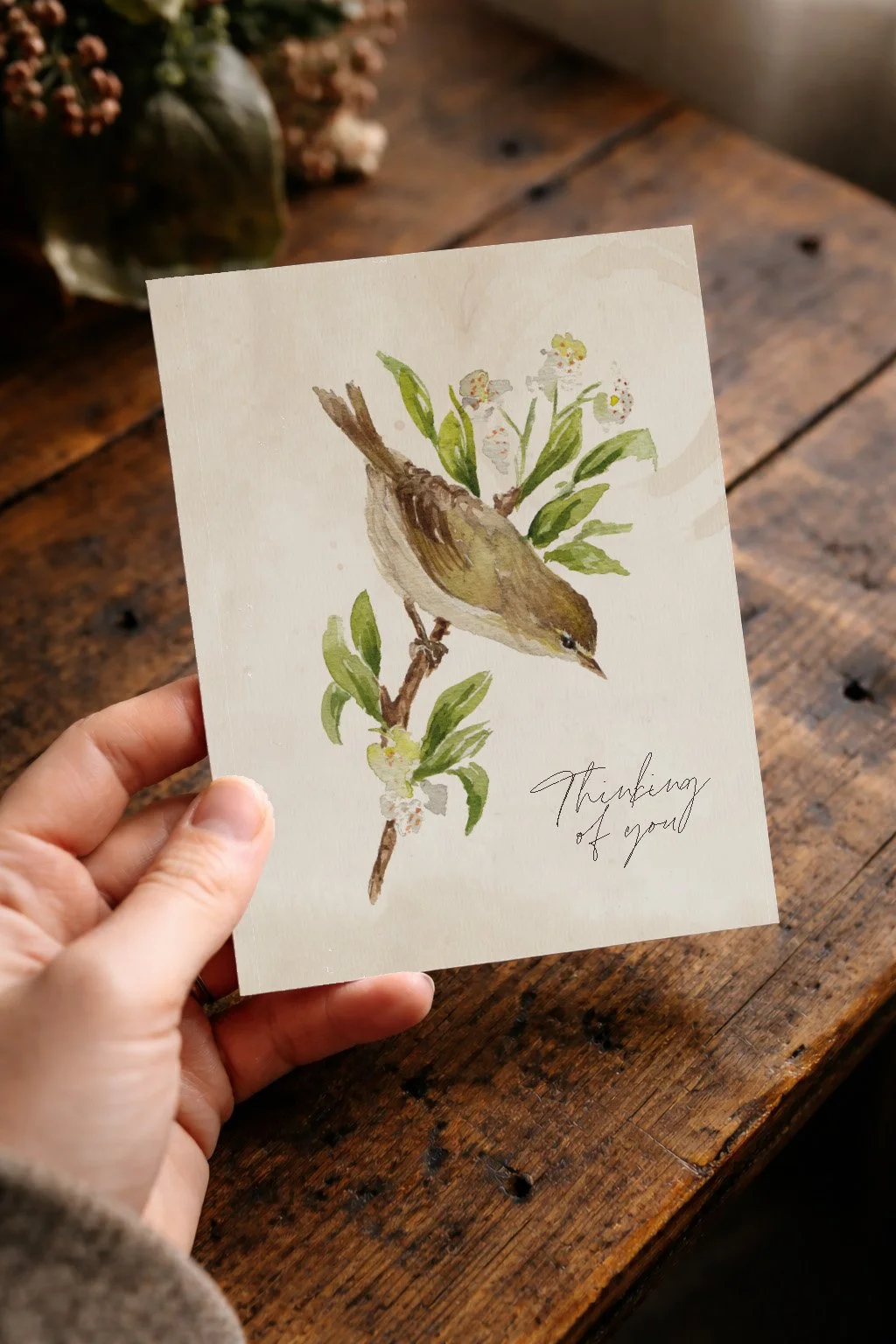 Chiff Chaff Personalised Card