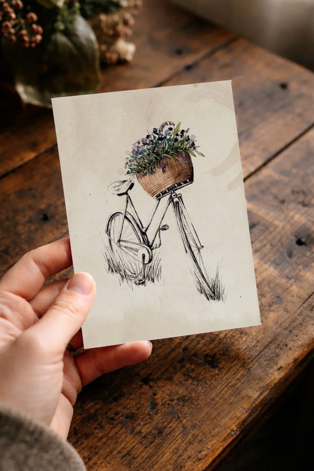 Recycled Straw Flower Delivery