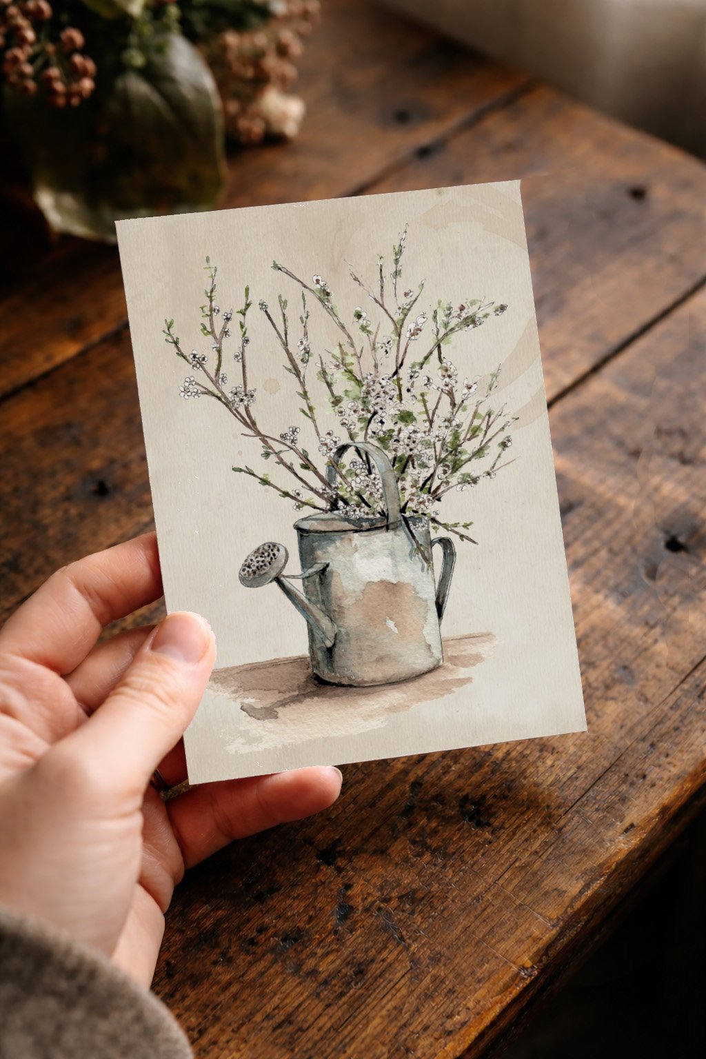 Recycled Straw Spring Blossom