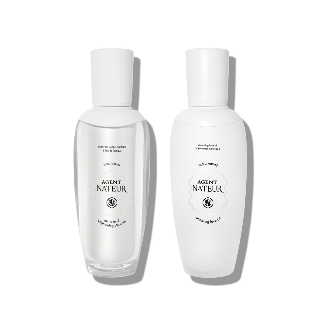 Agent Nateur Lactic Acid Cleanser Duo