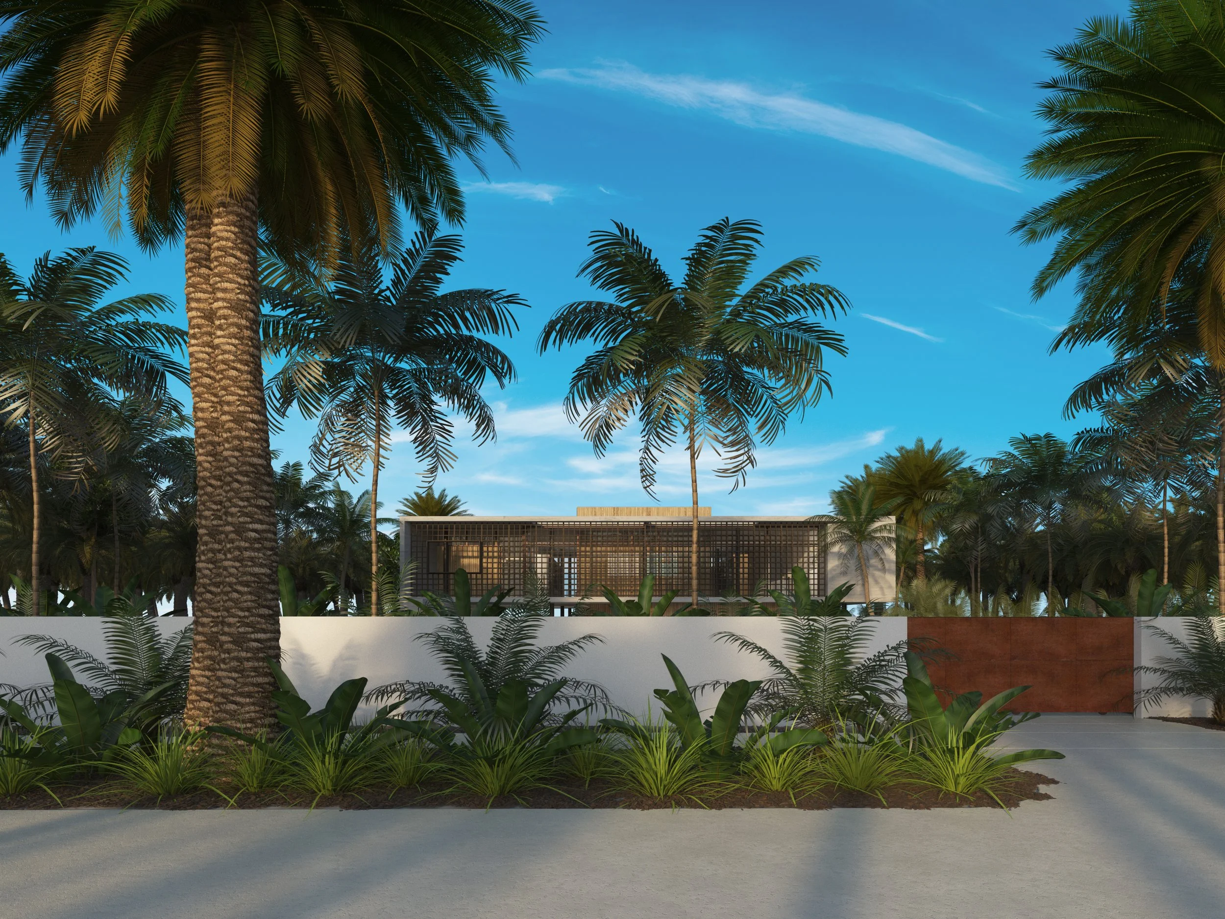 04-Siesta Key Bay House Gate.jpg