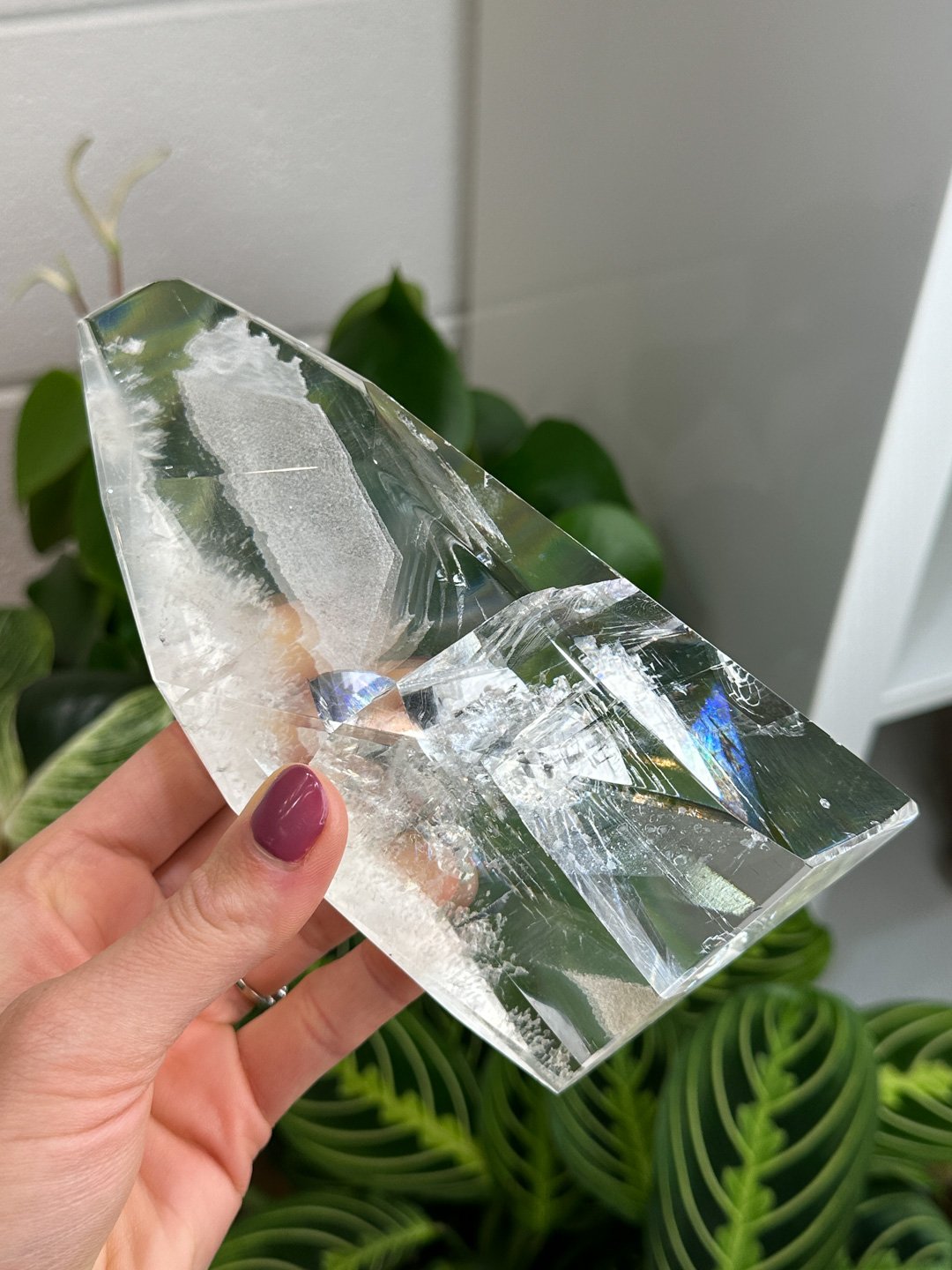 Heavenly Prism Calcite Freeform