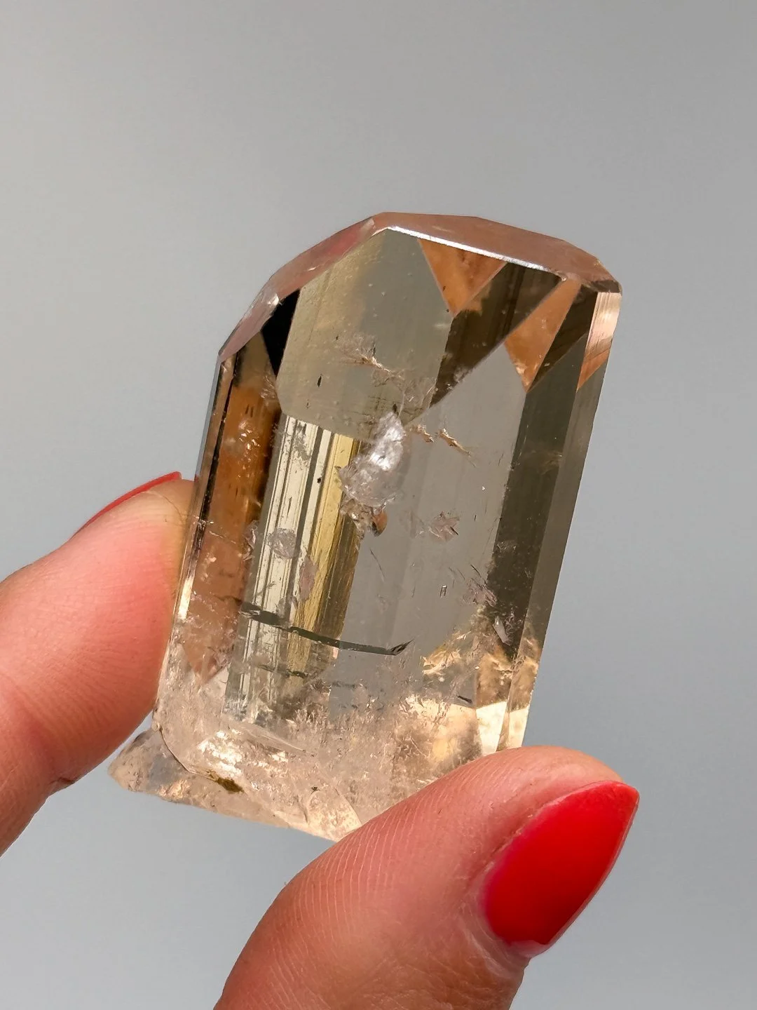 Champagne Mist Topaz Crystal