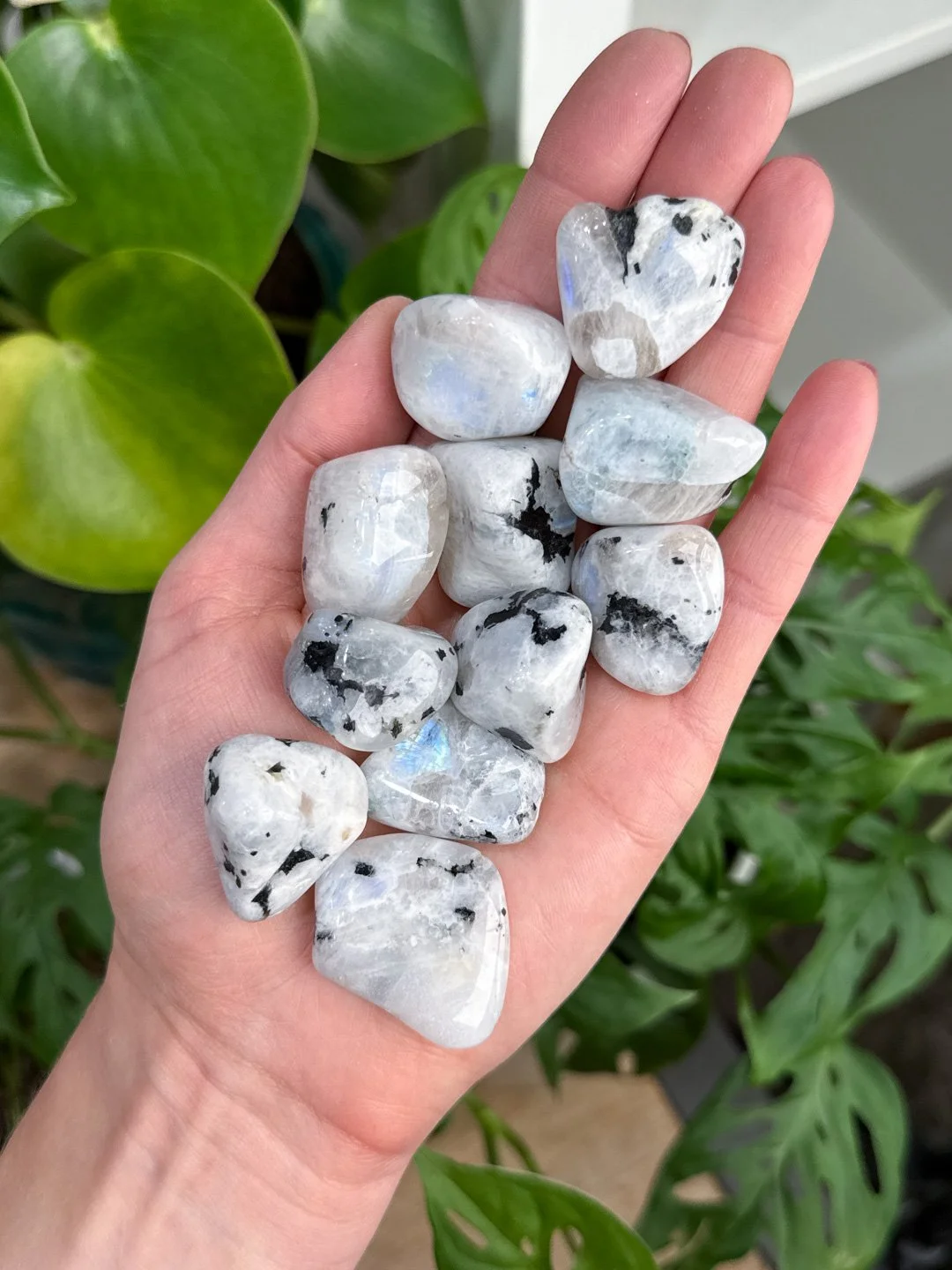 Lunar Echo Moonstone Pocket Stones — Rocks for the Spirit