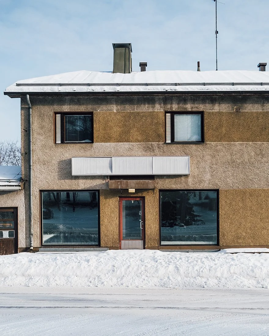 Tyhjä liiketila Keuruulla. Hiljaisia valokuvia Suomesta