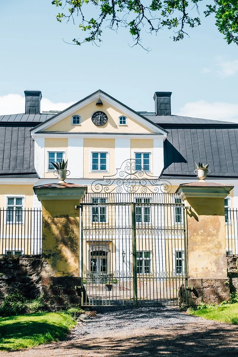 Valokuvia Fagervikistä. Fagervikin kartano.