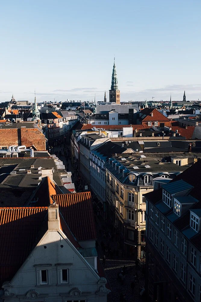 Turism in Denmark. Street photography from Copenhagen.