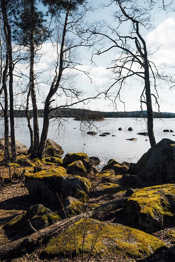 Valokuvia Pelisalmesta. Sahalahden kylä Pirkanmaan maakunnassa.