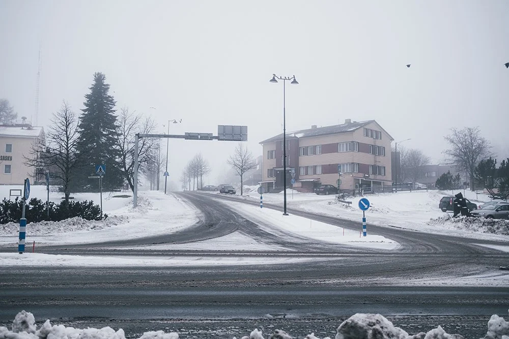 Risteys Parkanossa. Valokuvia Parkanosta.