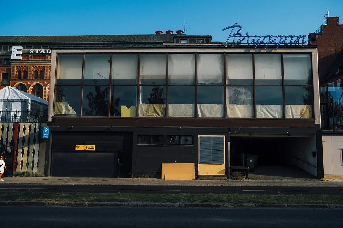 Street photos från Luleå. Skeppsbrogatan i Luleå