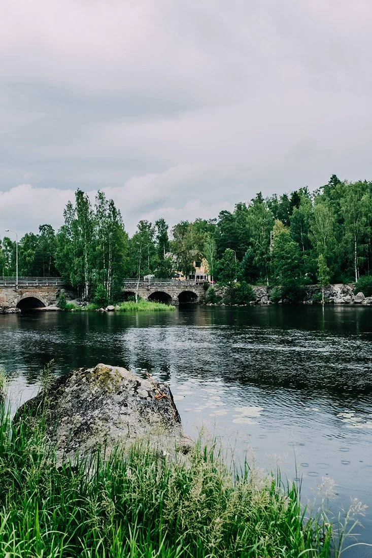 Valokuva Siuronkoskelta. Maisemia Nokialta.