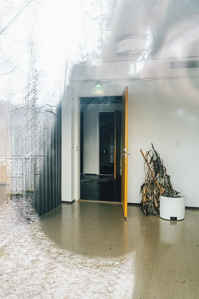 Hylättyjä taloja. Kurssikeskus Ilkko Kangasalalla