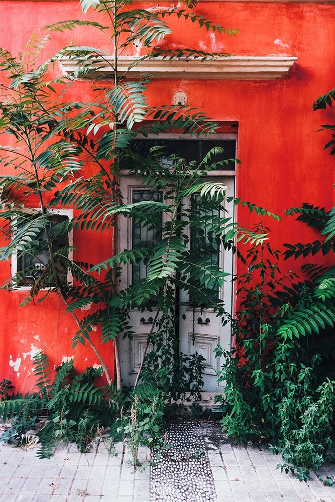 Abandoned door in Rodos Greece.