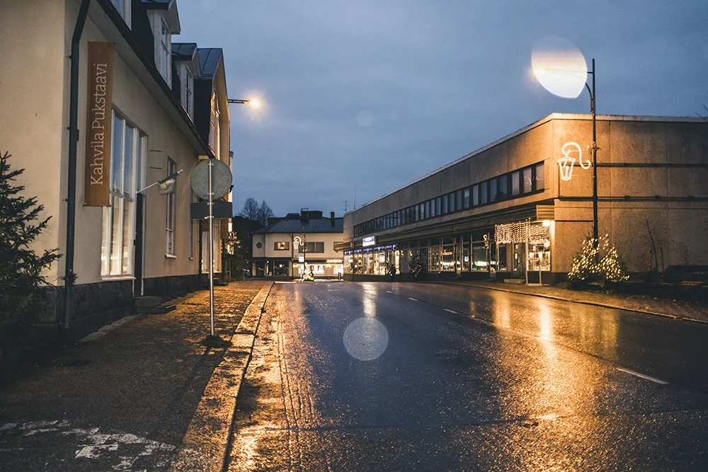 Valokuvia Vammalasta. Marttilankatu Sastamalassa