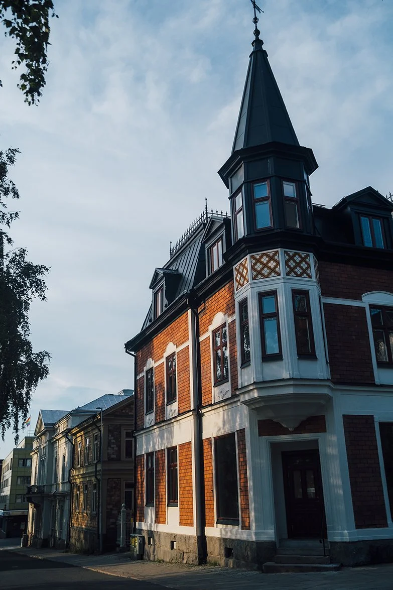 Gamla hus i Luleå. Bilder från Luleå