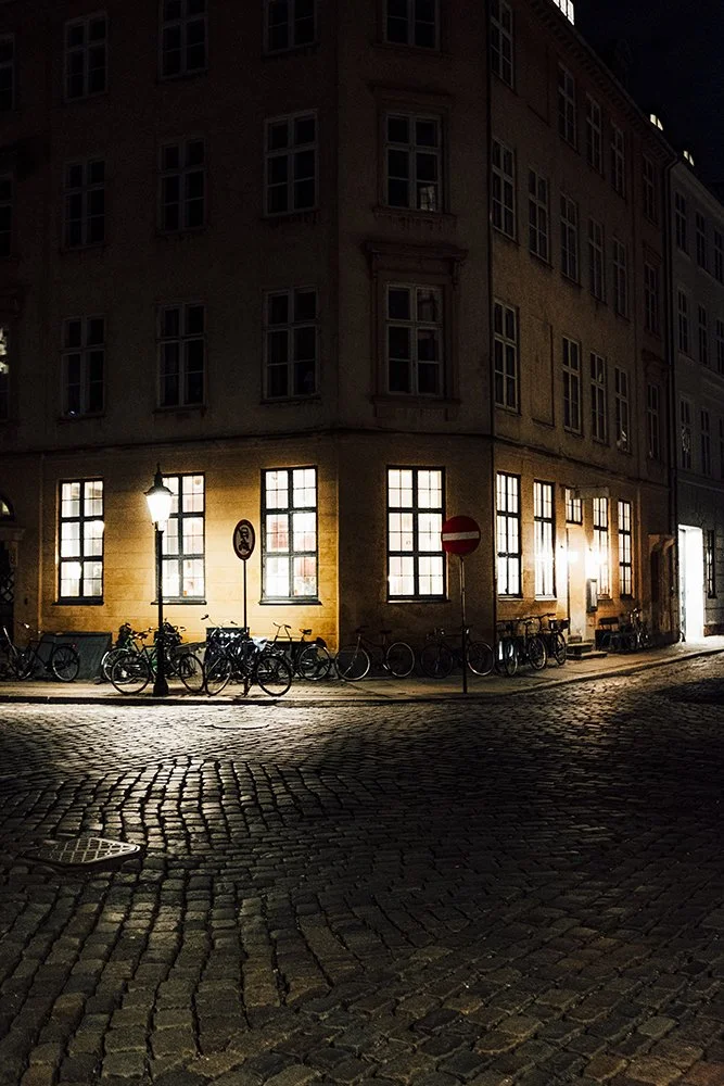 Street corner in Copenhagen.
