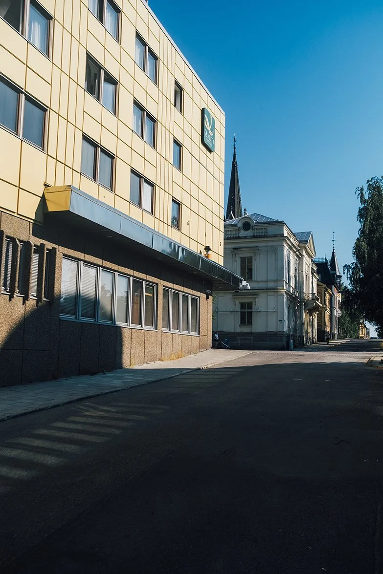 Bilder från Kyrkogatan Luleå