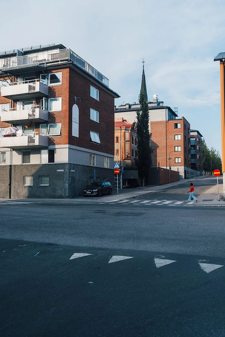 Stationsgatan i Luleå. Street photos från Luleå
