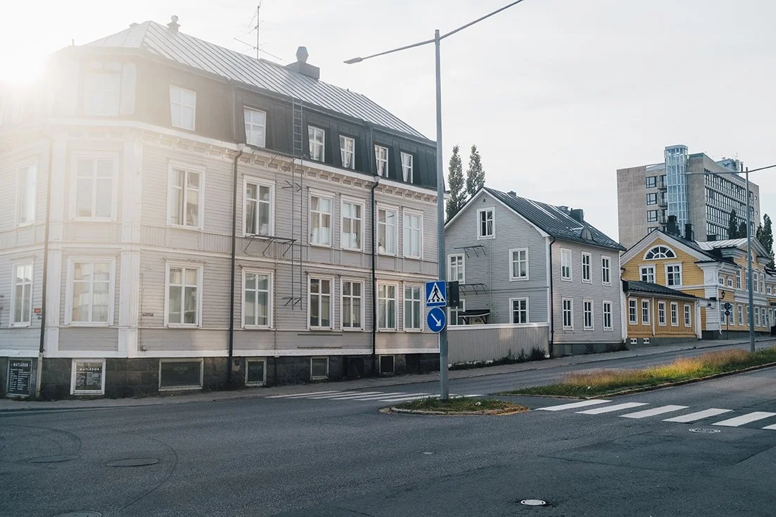 Radstugatan i Luleå. Bilder från Luleå