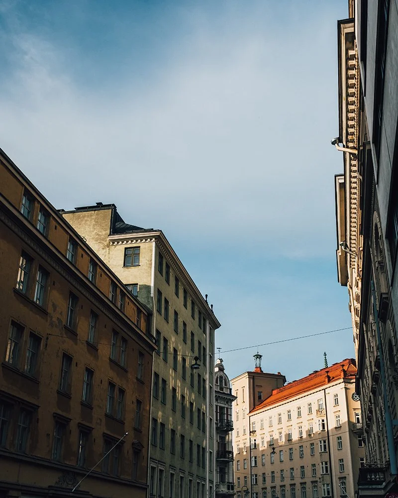 Valokuvia Viiskulmasta. Helsinki-kuvia.