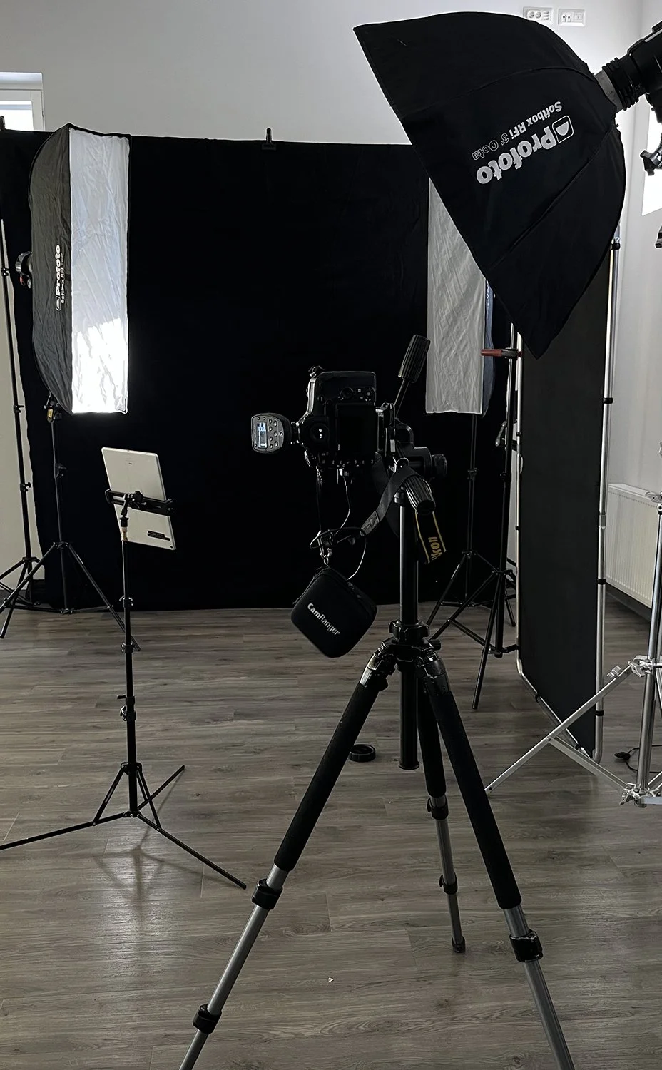 Set up - Studiovalokuvaus