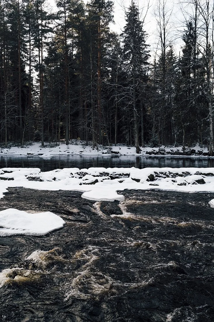 Valokuvia Vilppulasta. Valokuvia Vilppulanskoskella