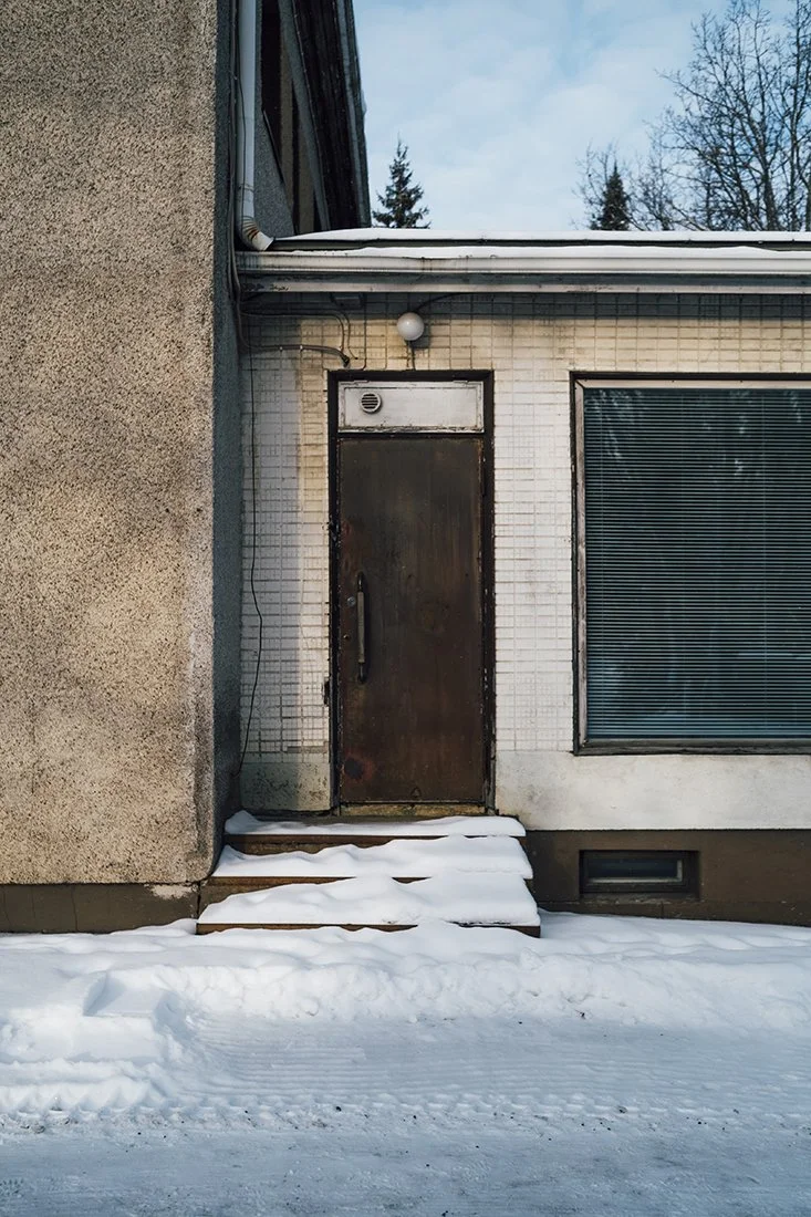 Ovi Keuruulla. Suomi-kuvia Keuruulta